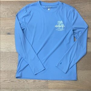 Chubbies Light Blue Graphic Long Sleeve